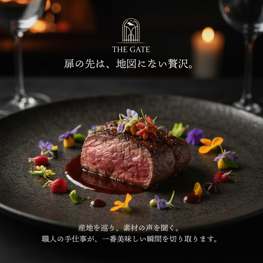 AIで作成したレストラン広告