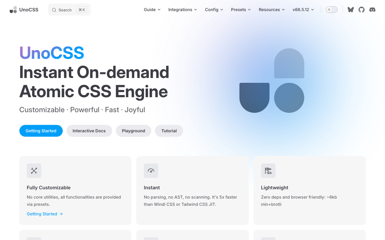 UnoCSS公式サイト